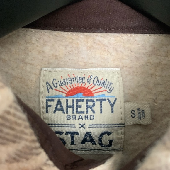 Faherty Southwestern Print CPO Shirt in Size Small (Fits like a Medium) RRL - Picture 3 of 3